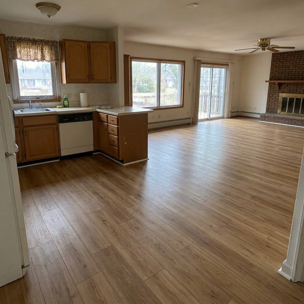 After — Whole-home luxury vinyl — Marlton
