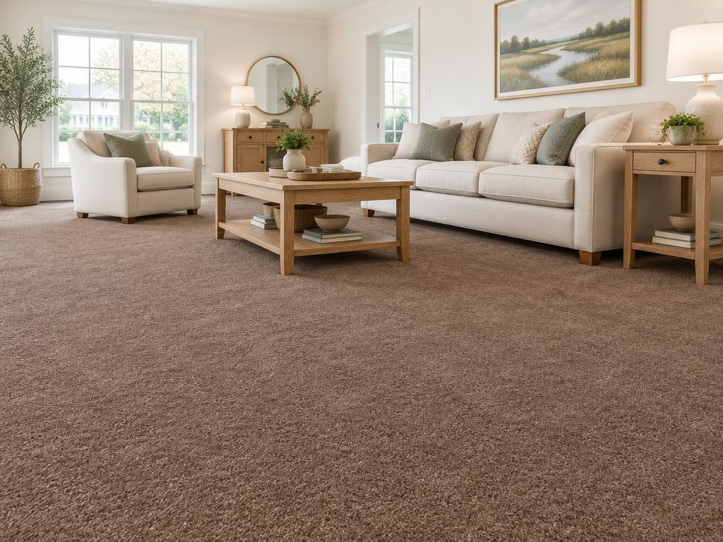 Jaguar carpet in a styled room (illustrative room scene)