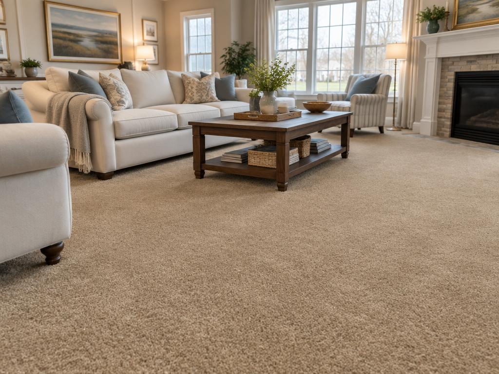 Resolve carpet in a styled room (illustrative room scene)